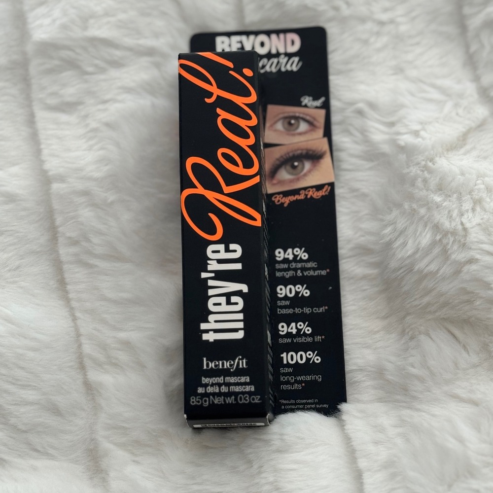 Benefit‎ Cosmetics They're Real! Beyond Mascara - Black - Full Size 8.5g / 0.3oz